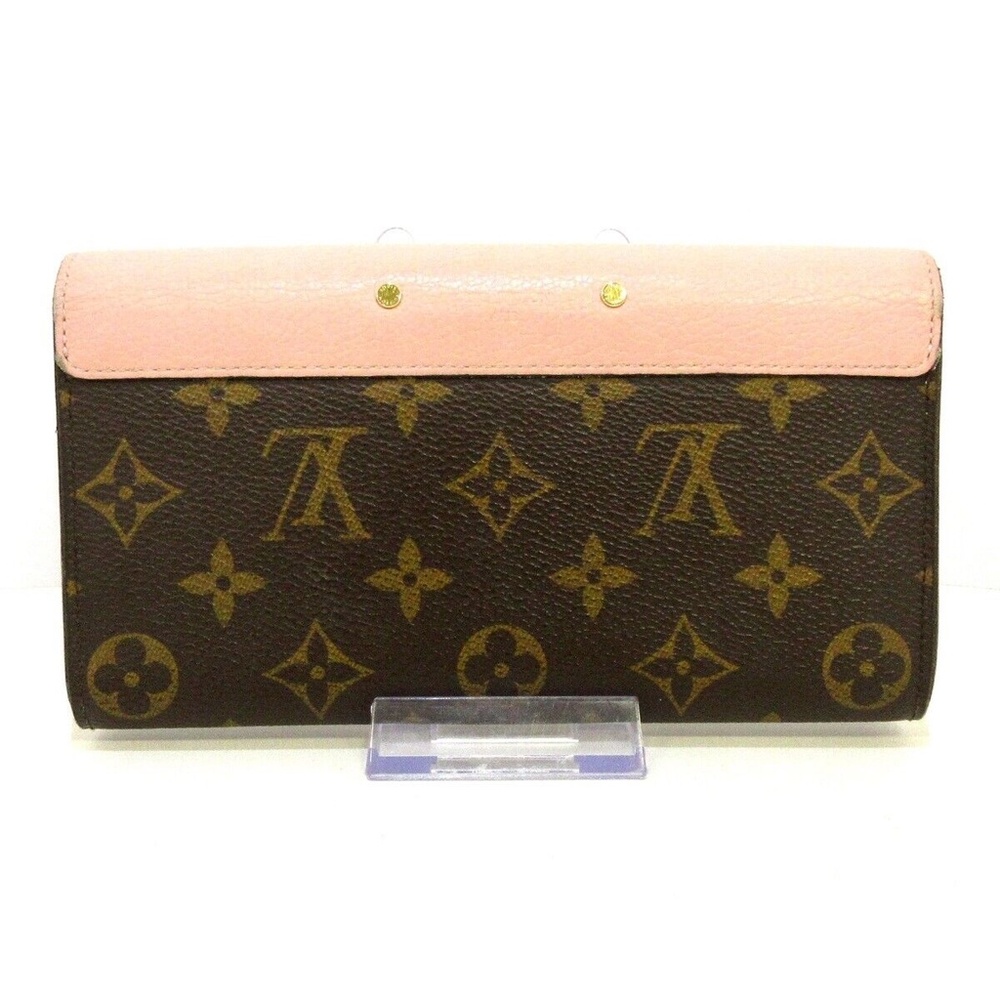 Authentic LOUIS VUITTON Monogram Portefeuil Pallas Cerise Bifold Wallet - Picture 9 of 10